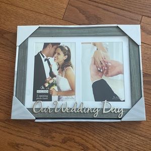 Wedding picture frame